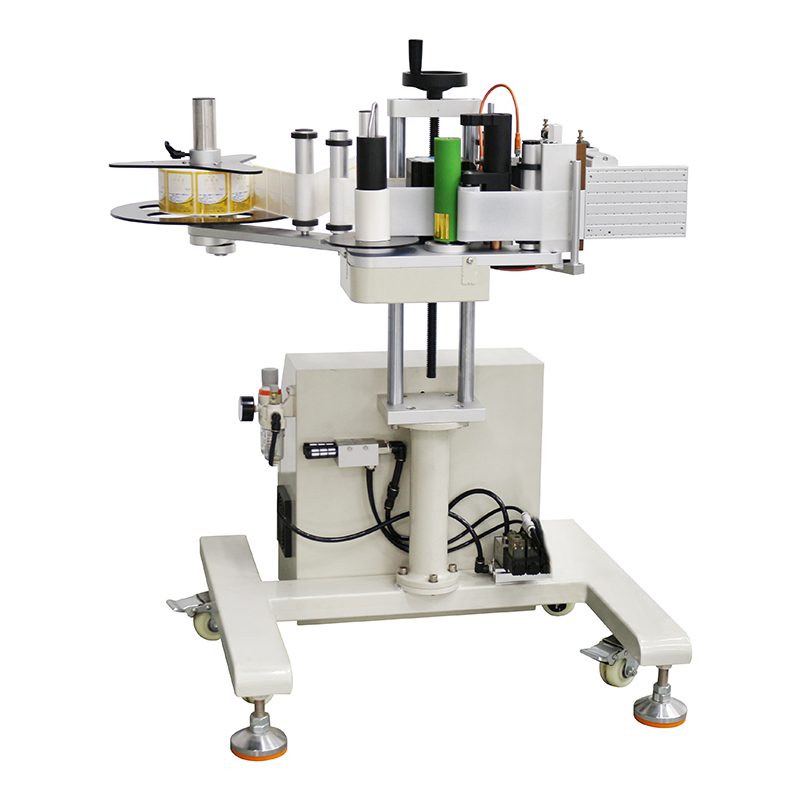 Packaging Material Labeling Machine for Flat Barcode Stickers Small and Simple Design