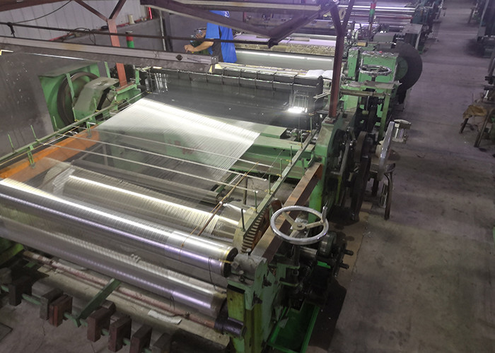 Plain / Twill Woven Shuttleless Weaving Machine For 100-400 High Density Mesh