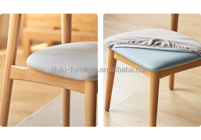 Custom Modern Furniture Solid Wood Dining Chair for Dining Room and Living Room