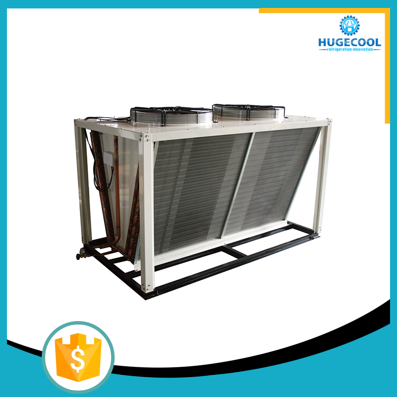 Air cooled condenser for refrigeration system