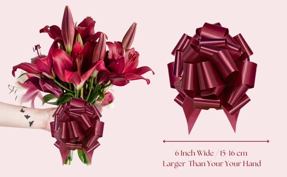GIFT PULL BOW SIZE