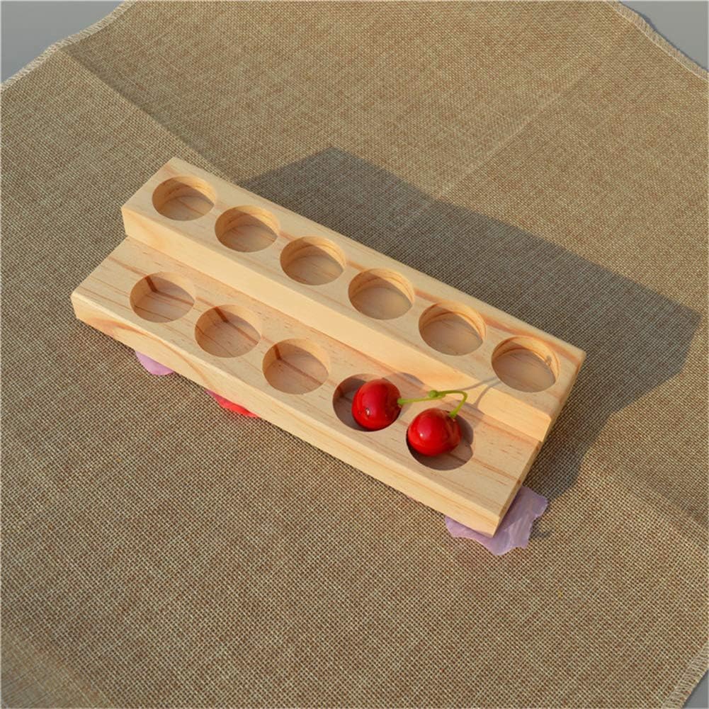 Wholesale Wooden Presentation Display Rack Stand Holder for Essential Oils Home Decoration Hanging Storage Organizer