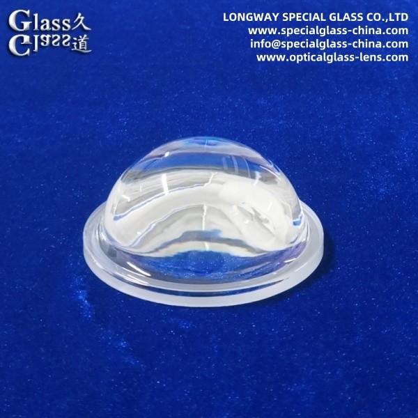 UV Resistant Borosilicate Glass Light Cover For Industrial Lighting Applications