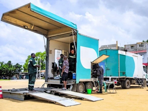 AA4C Mobile Vehicle Safety Test Line Mobile Vehicle Inspection Facility For Both Truck And Cars - (Combination One)