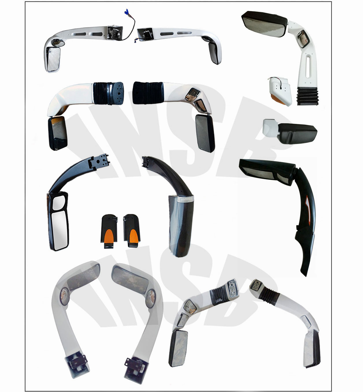 HIGER bus parts bus rear view mirror side mirror