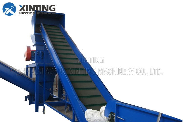 3000kg / Hr Woven Bag Film HDPE Recycling Machine Crushing Washing Line