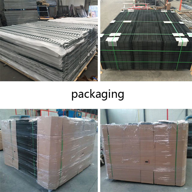 Powder Coated Black or Green Anti Climb High Security 358 Mesh Fence