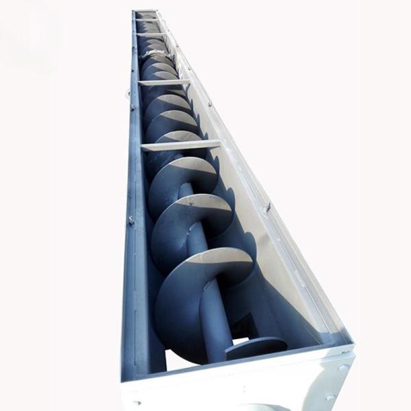 Stainless Steel Customizable Heat Resistant Spiral Auger Conveyor for OEM Drilling Mud Transport