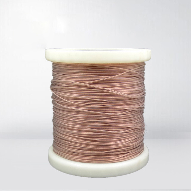 USTC High Voltage 0.03 - 0.8mm Silk Covered Litz Wire Twisted Insulated Wire With 4000 Strands
