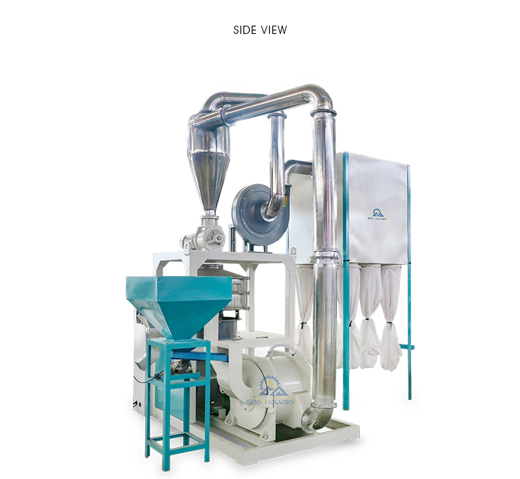 200-350kg/H Plastic PVC Scrap Pulverizer Machine 380V / 415V