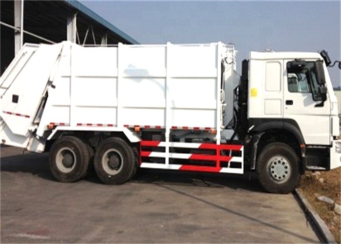 6x4 371hp 16CBM 18CBM Compressed Garbage Truck