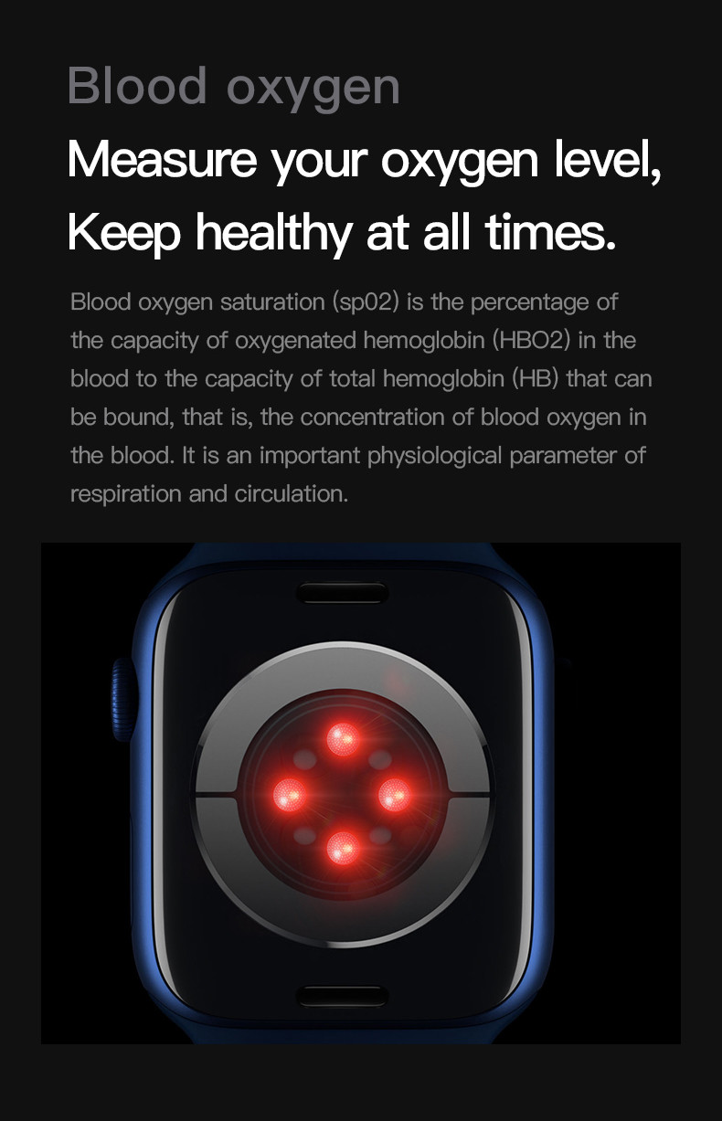 Multi Sports T500+Pro Smart Watches Blood Pressure Band Watch For Men / Women