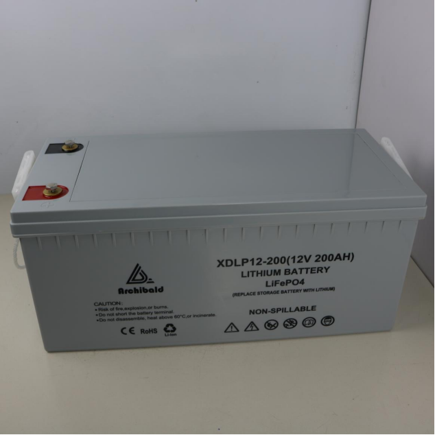 Rechargeable Solar Van Lithium Battery 100Ah 120Ah 150Ah 200Ah 300Ah 12 Volt