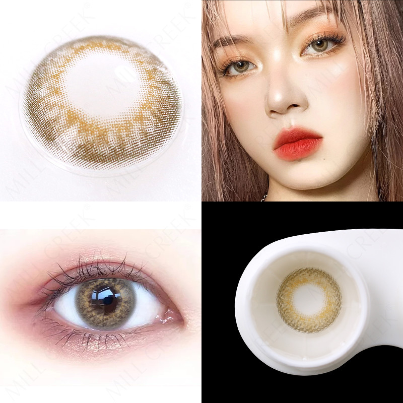 Yearly Natural 14.5 Mm Contact Lenses Mermaid Tears Gray Blue