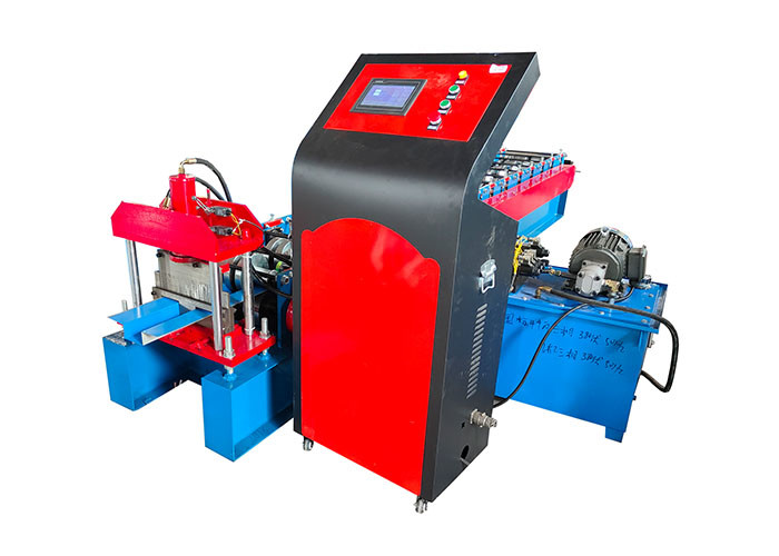 Ridge Tile Roll Roof Ridge Cap Forming Machine 0.3 - 0.8 mm