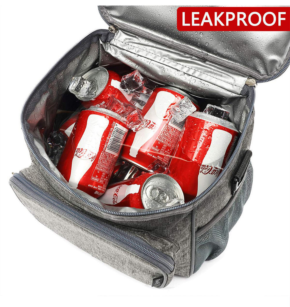 Insulated Lunch Box Portable Lunch Bag Adult Kids with Shoulder Strap