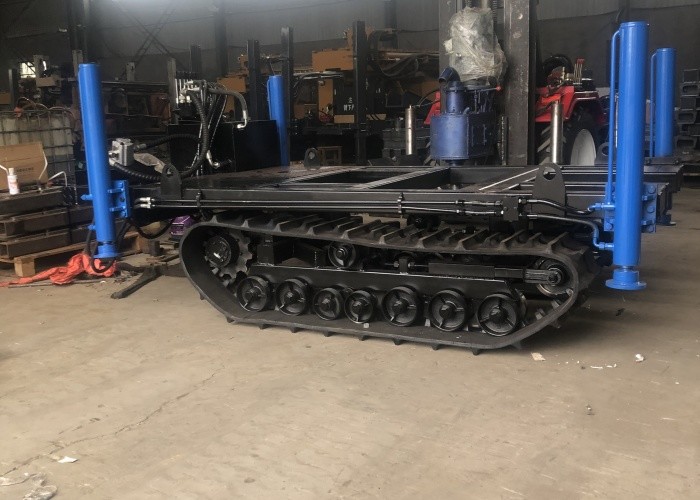 Rubber Crawler Dumper Track Transporter With Customized Loading Capacities