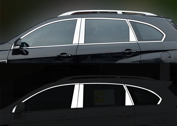 Chevrolet Captiva 2008 2011-2016 Steel Window Trim Stripe and Side Door Molding