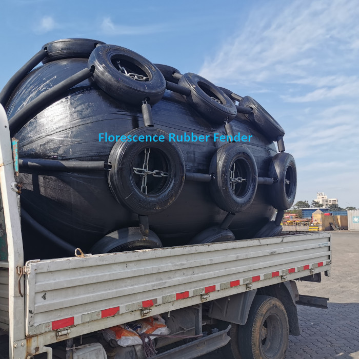 Fendercare Floating Inflatable Pneumatic Ship Fenders Marine Rubber Fender