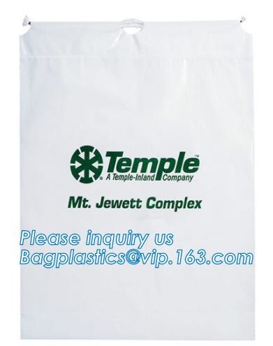 Biodegradable 22" X 28" Nylon Laundry Bags Two Shoulder Straps For Easy Backpack Carrying With bagplastics bagease packa