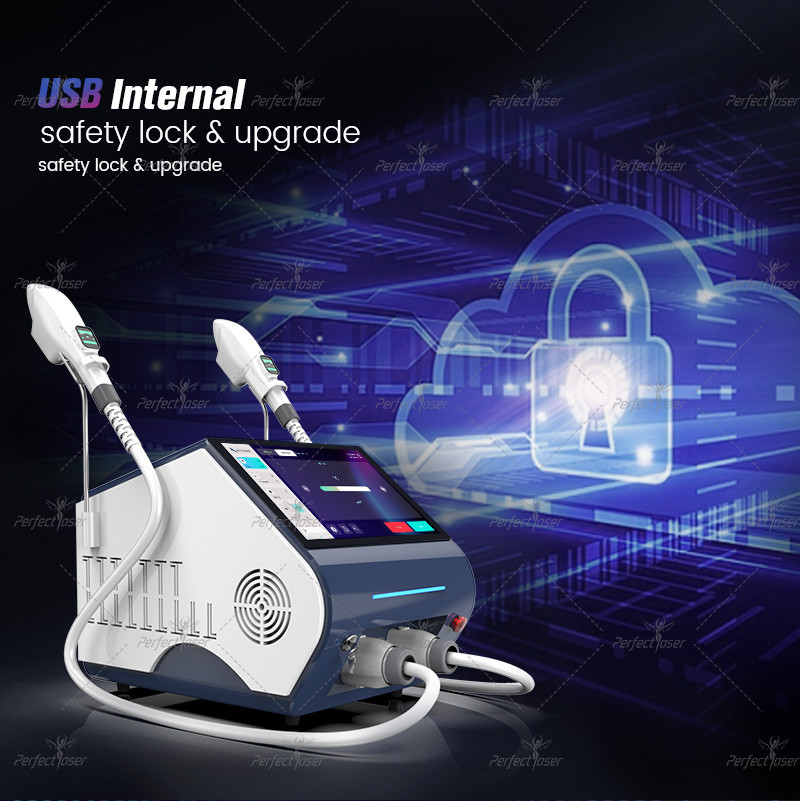 DPL IPL Laser Hair Removal Machine 3000W Black Gold DPL Ultra Photon