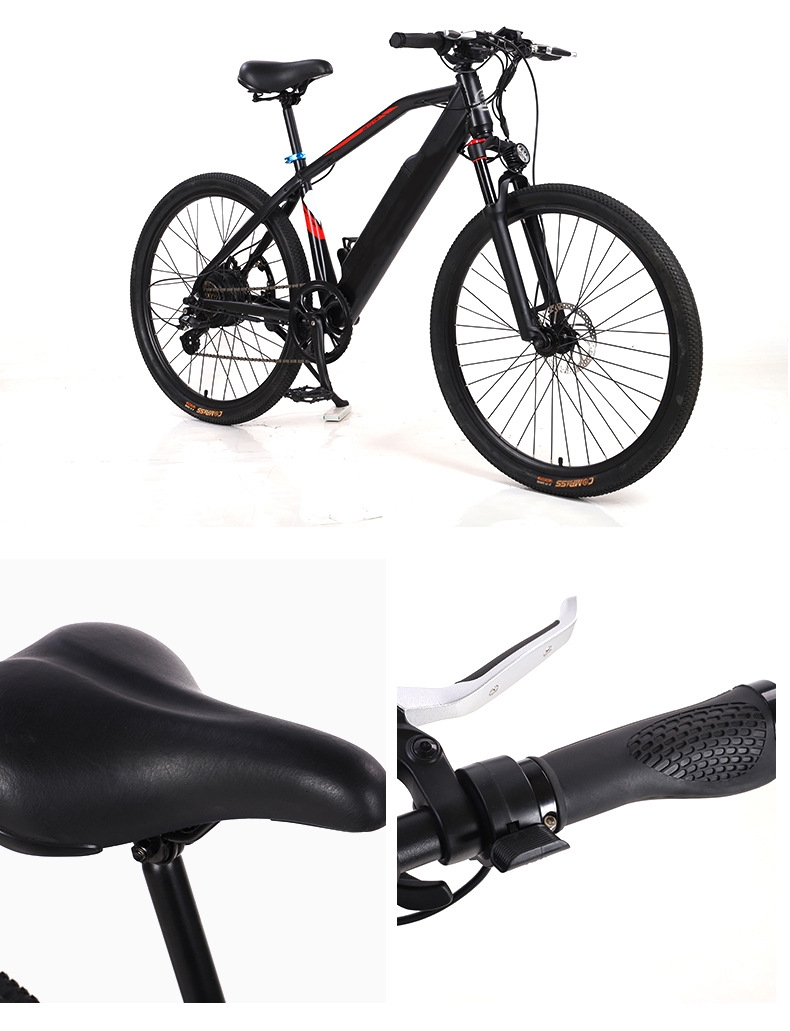 36V 500W Motor Electric Snow Bike 26 Inch Aluminium Alloy Ebike For Adult