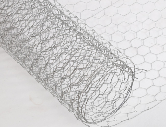 BWG 23 Q195 Galvanized Chicken Mesh Fence 3/8'' Poultry Hex Netting