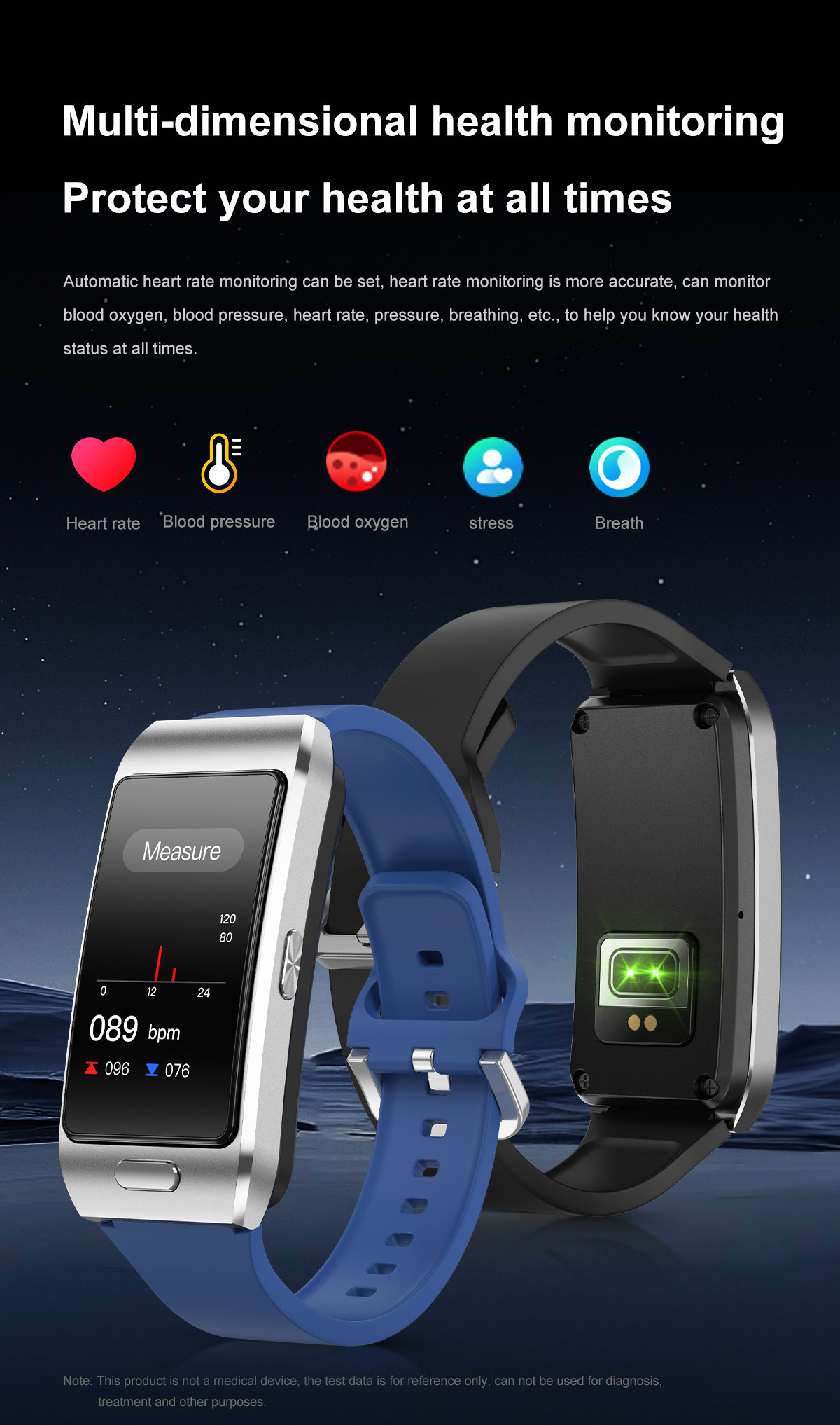 New 2 In 1 Headphones And Smartwatch Health Tracker ECG Measurement Smartwatches Z15max