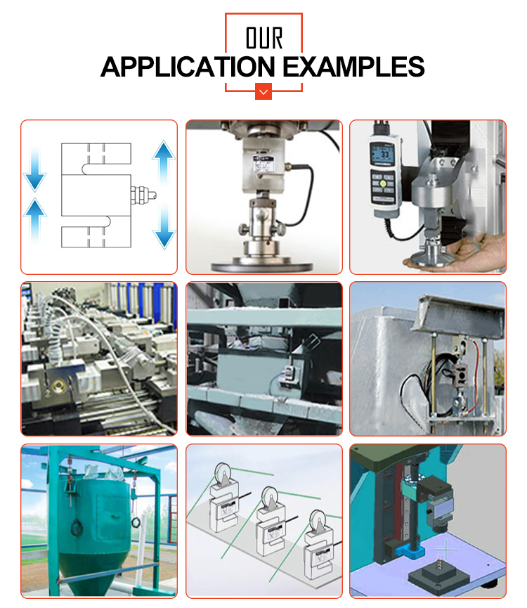 S-type Platform Scales Weight Sensor Compress Force Sensors Strain Gauge Force Sensor With Indicator Display