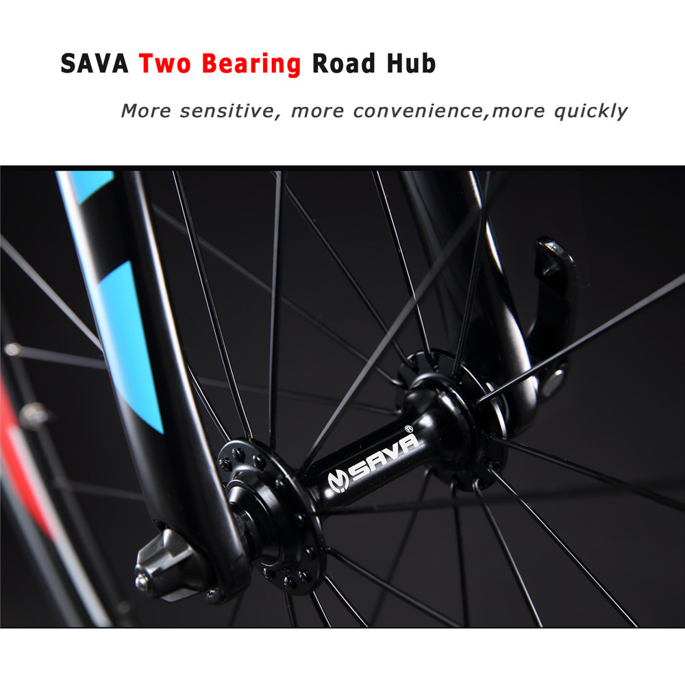 100KG Sava Carbon Fiber Bike , CE Carbon Wheelset 700c Rim Brake