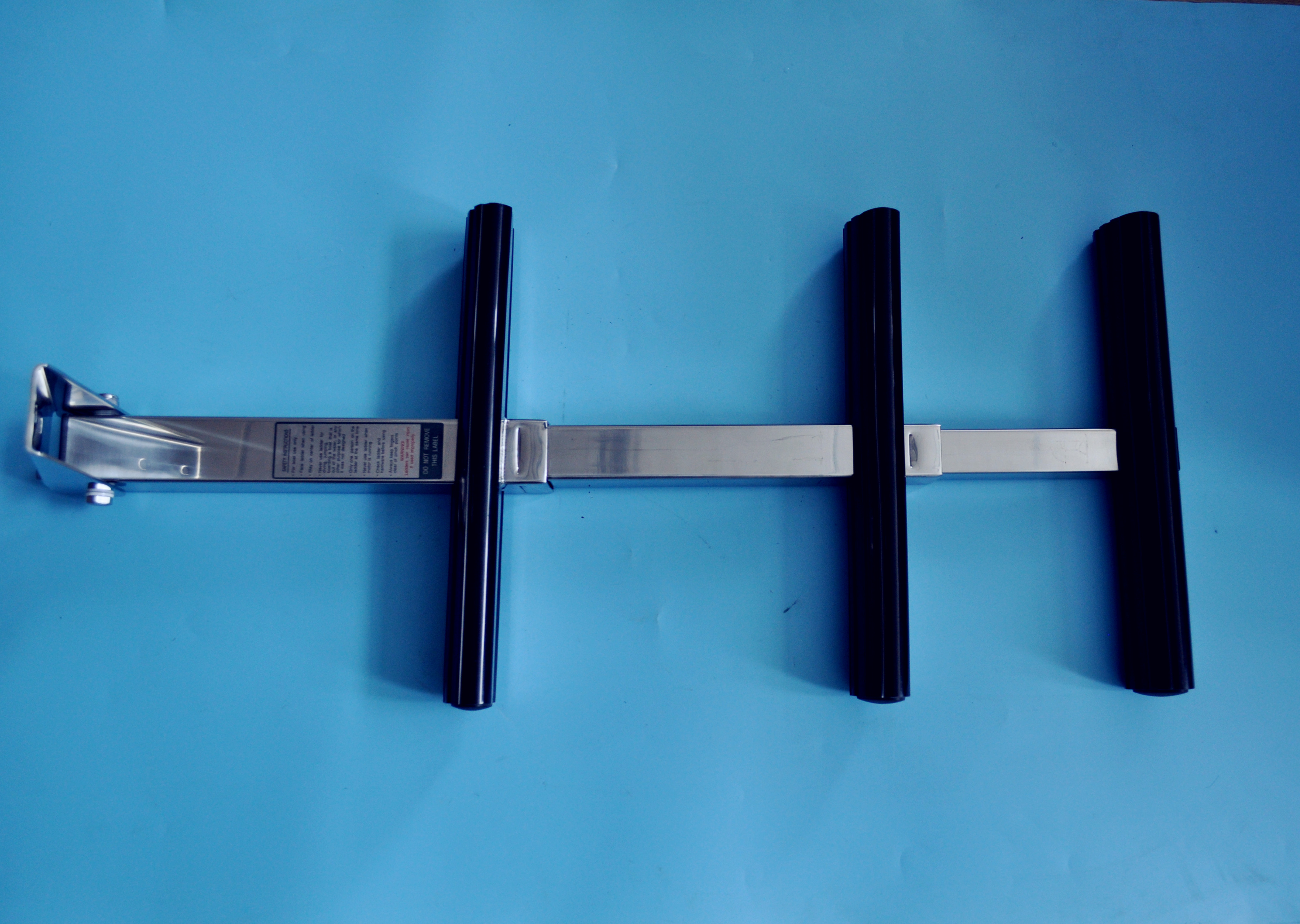 3 STEP STAINLESS STEEL TELESCOPING BOAT SWIM LADDER