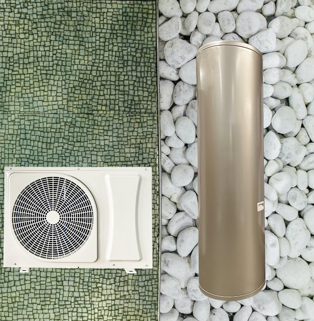 SUNRAIN Electric Mini Split Heat Pump Water Heater 150/200/300L