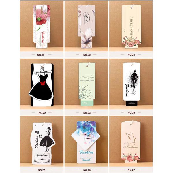 800gsm 400gsm Clothing Tag Label Paper Price Tag For Wedding Party Birthday