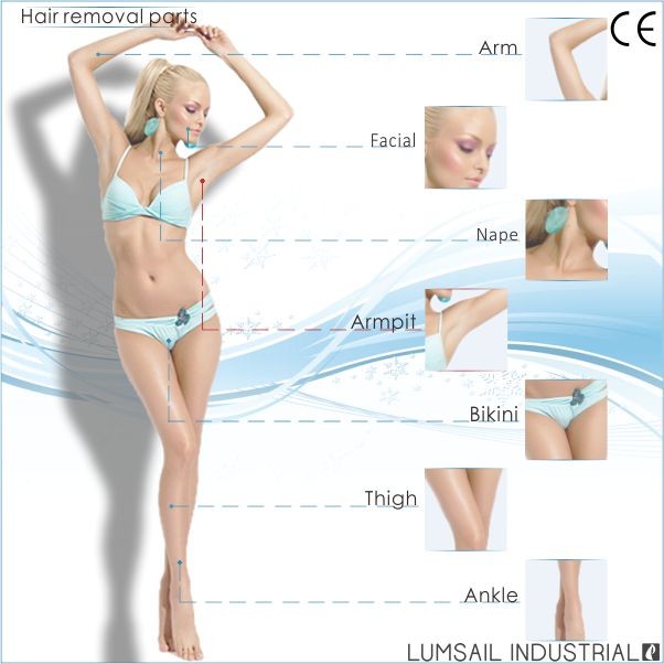 Multifunction IPL SHR Hair Removal Machine for Ladies With OPT Mode CE Approval
