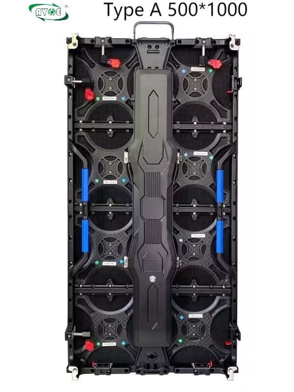 Type A P3.91 Outdoor Rental LED Display Screen Type A 3840Hz 500*500mm Cabinet Corner Protection