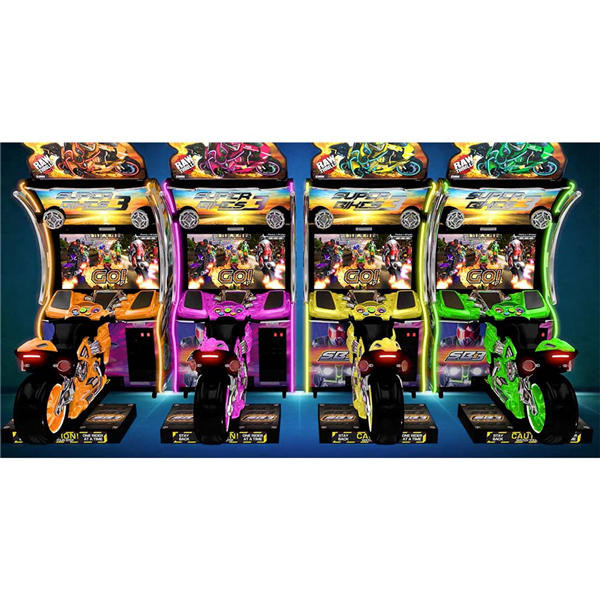 300W Moto Bike Racing Simulator SUPER BIKE 3 Arcade Racing Simulator For Game Center