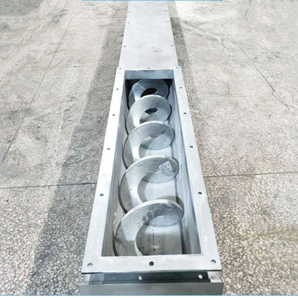Customizable Stainless Steel Shaftless Screw Conveyor for High Efficiency Material Handling worm conveyor blade