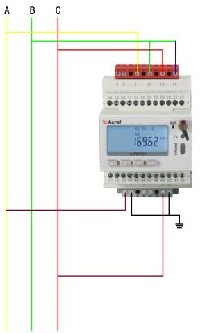 Acrel ADW300 wireless home energy remote wireless monitoring system NB-IoT wifi energy meter