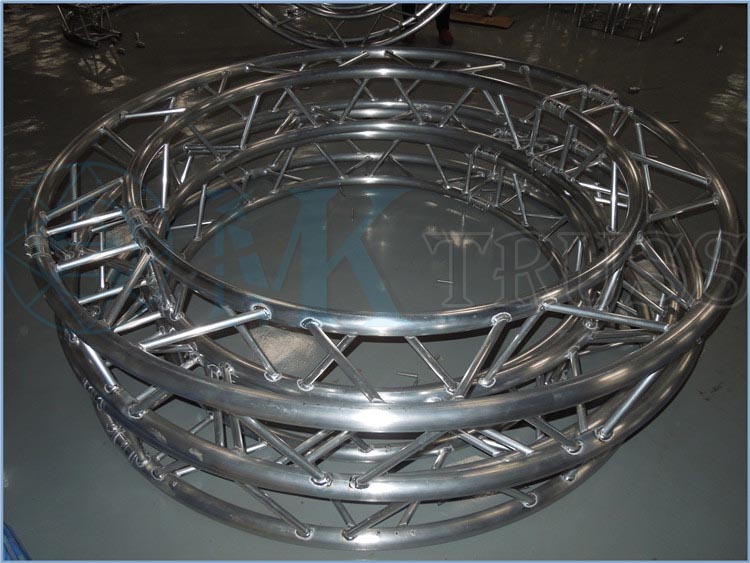 2m-12m Length Semi Circle Roof Truss for Exhibition Booth Construction Design