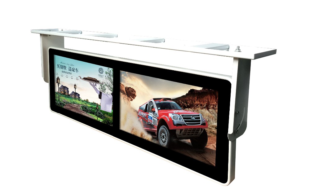 Double Screen Digital Signage Kiosk 22 Inch Android USB Digital Billboard Signs
