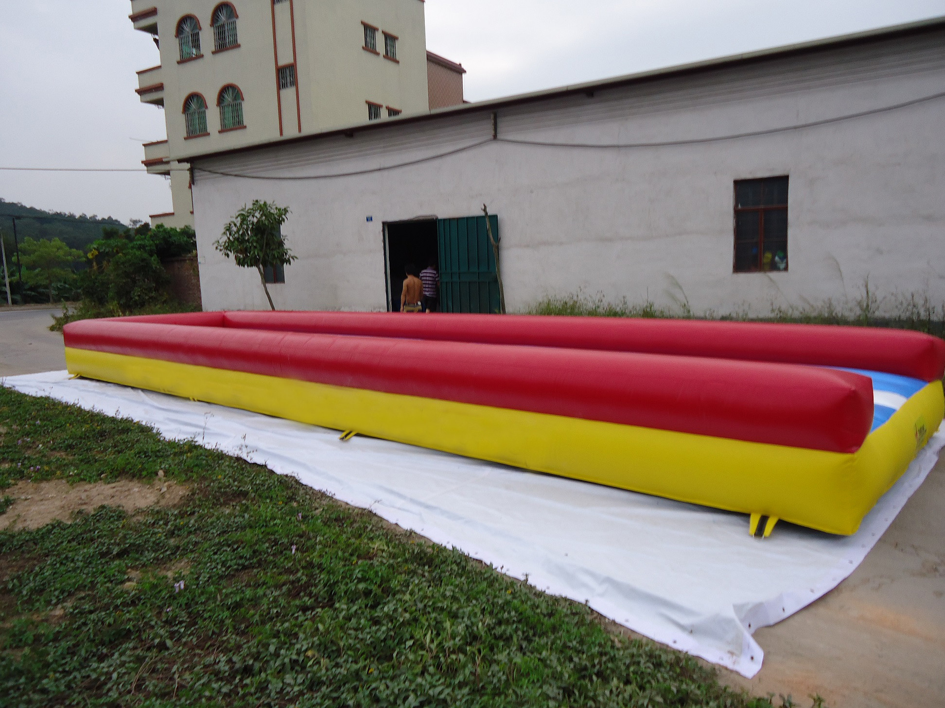 Heavy-duty Water Slides Outdoor Games Adult 1000 Ft Slip N Slide Inflatable Slides The City