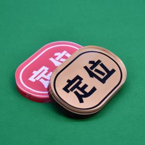 Buy cheap Niuniu Custom Poker Dealer Button Texas Round Acrylic Material product