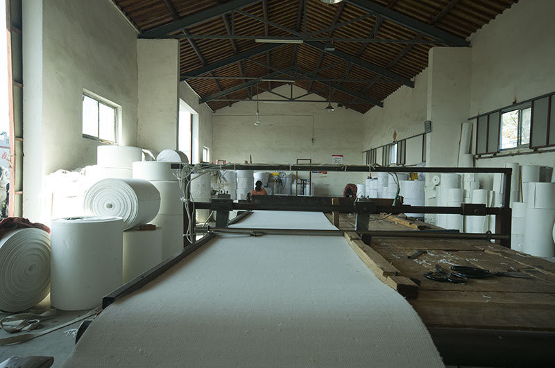 Polyester Air Slide Fabric For Cement Plant Chemical Industry And Metallurgy