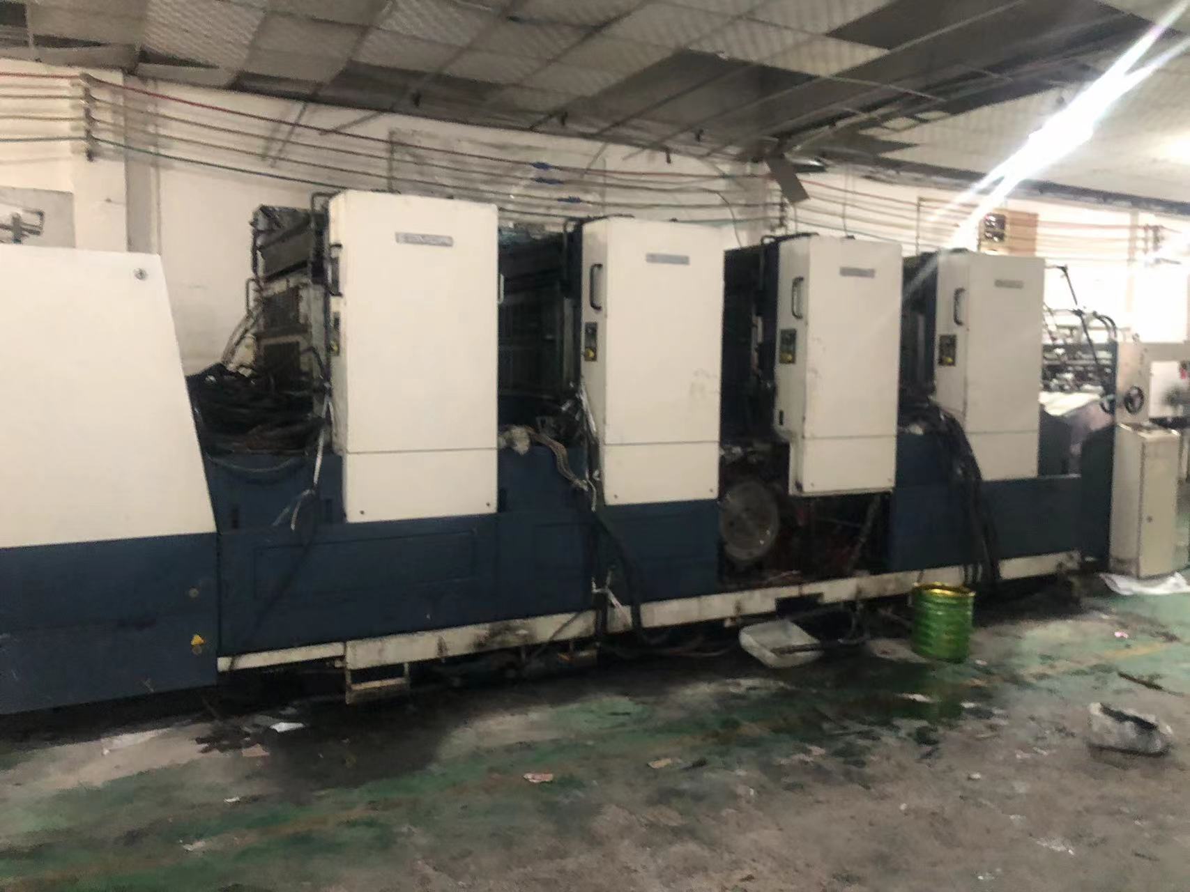 Multicolor Komori 440 Used 4 Colour Offset Printing Machine 1997 Year Offset Printing Press