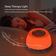 3 Levels Brightness Multicolor 3W Wake Up Alarm Clock Light Touch Sensor
