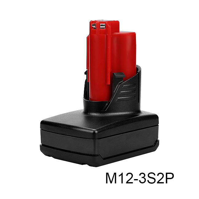 10.8V M12 Cordless Drill Battery And Charger Over 500 Cycles For Milwaukee