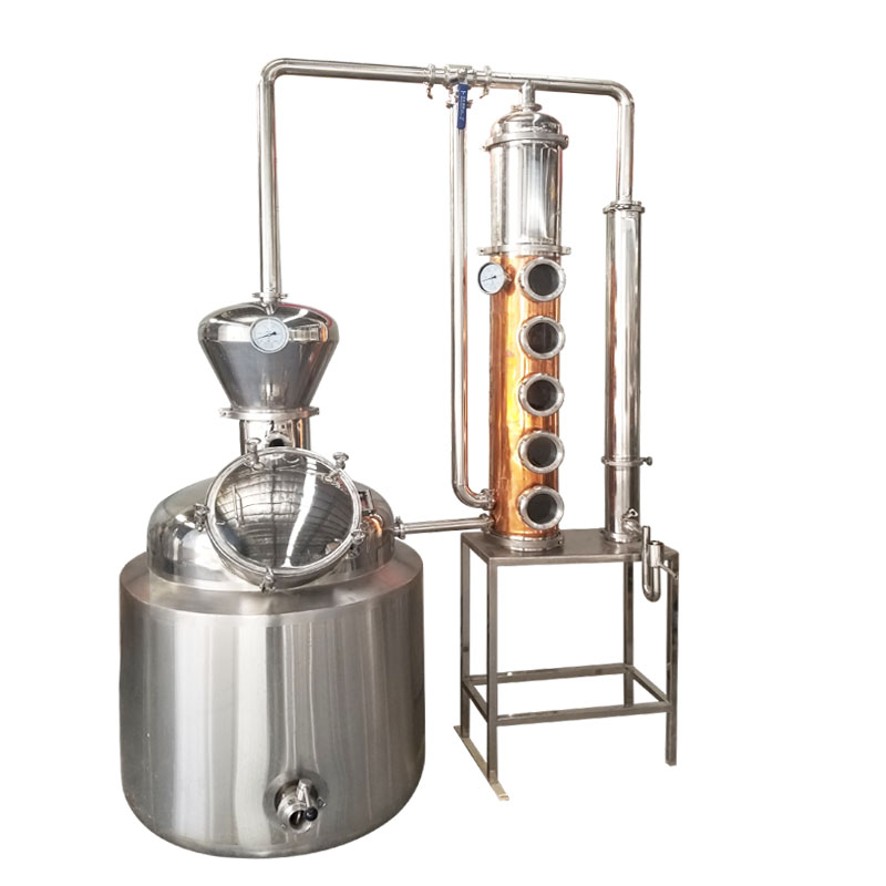 Alcohol Distillation Equipment with 85% Alcohol Degree by GHO Competitive Advantage