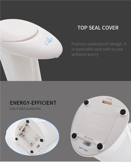 Free Standing Automatic Liquid Soap Dispenser , Kitchen / Bathroom Liquid Soap Dispenser