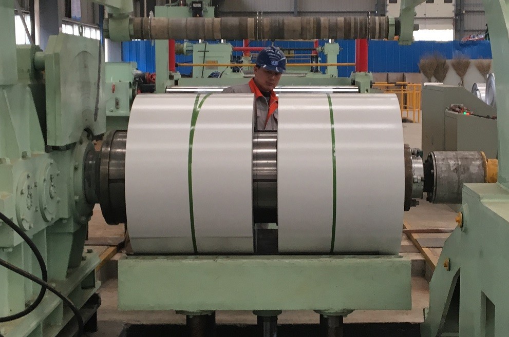 Aluminum Coils 30% White Gutter 3003H24 RAL9002 Blanco Crema H26 ASTM B209 Aluminium Metal Color Coated Sheet Coil