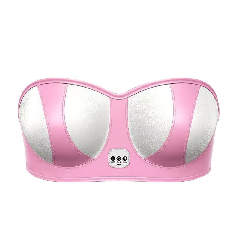 SHEERFOND Electric Heated Clothes Bra For Sleep Vibration Massage 45degree OEM